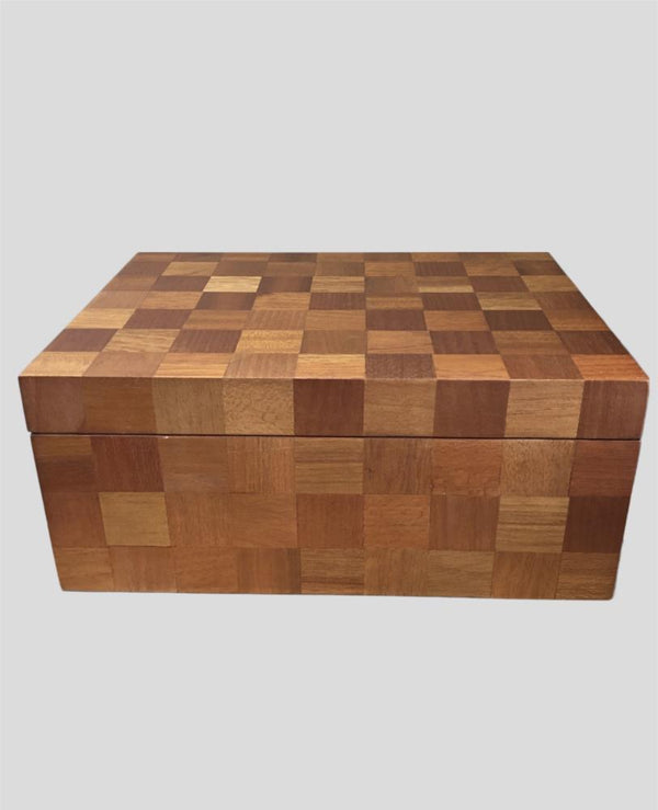 Checkered Matte Humidor - 50