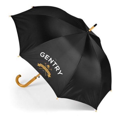 The Gentry Classic Umbrella with Wooden Handle