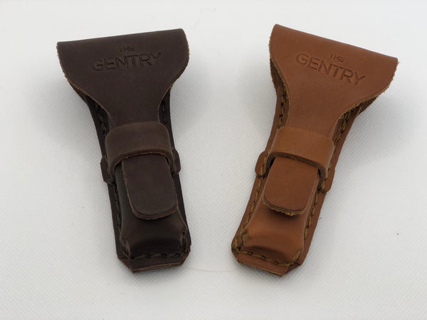 The Gentry Razor Pouch - Genuine Leather