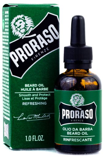 Proraso Beard Oil - Refresh Green 30ml