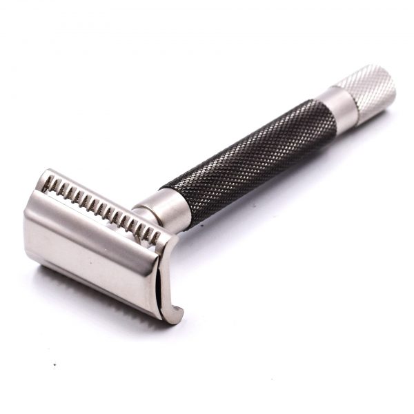 Parker Semi Slant Safety Razor - Graphite Grey