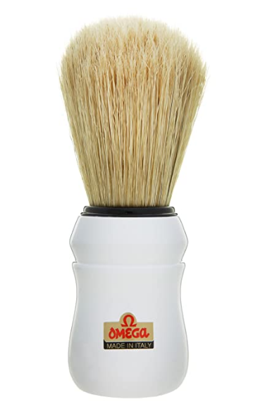 Omega 49 Professional Shaving Brush - White