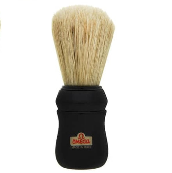 Omega 49 Professional Shaving Brush - Black