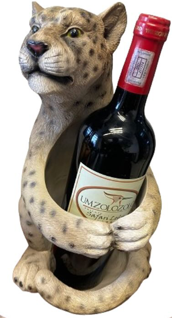 Leopard Wine Bottle Holder