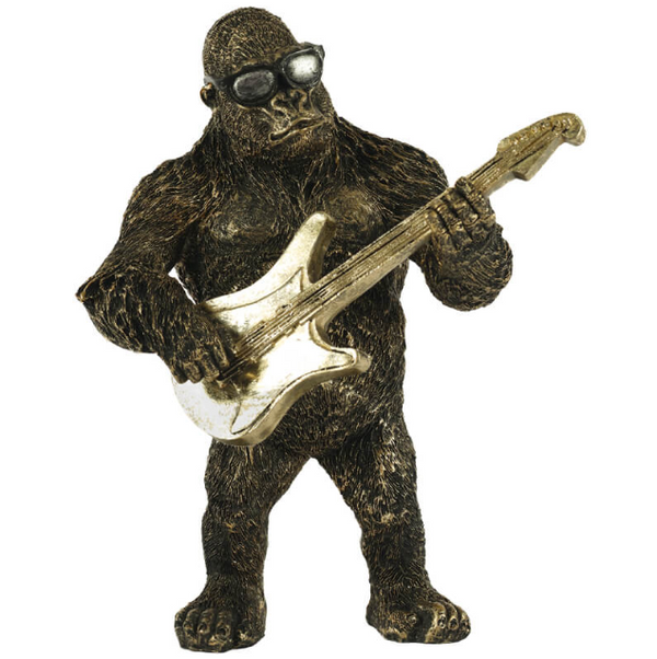 Gorilla with Guitar 27cm