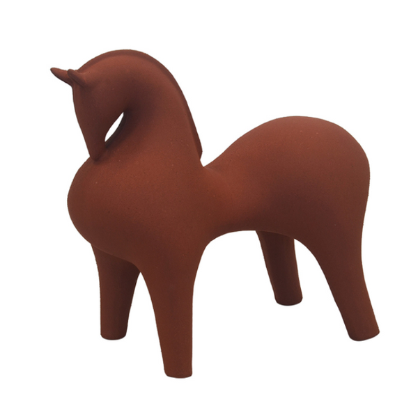 Ceramic Horse Statue Teracotta