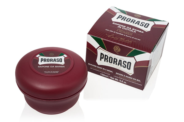 Proraso Nourish Shave Soap Jar - Red 150ml