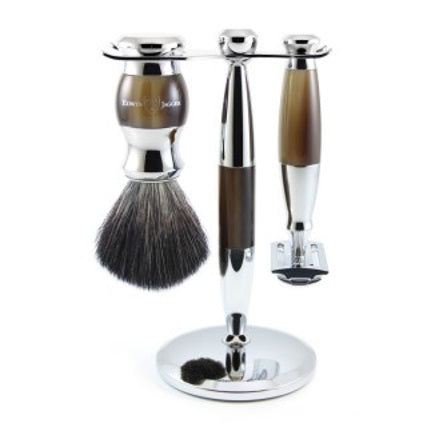 Edwin Jagger Chrome 3 Piece DE Set