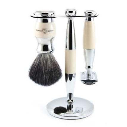 Edwin Jagger Chrome 3 Piece DE Set