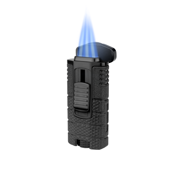 Xikar Tactical Lighter Triple Jet Slim - Black