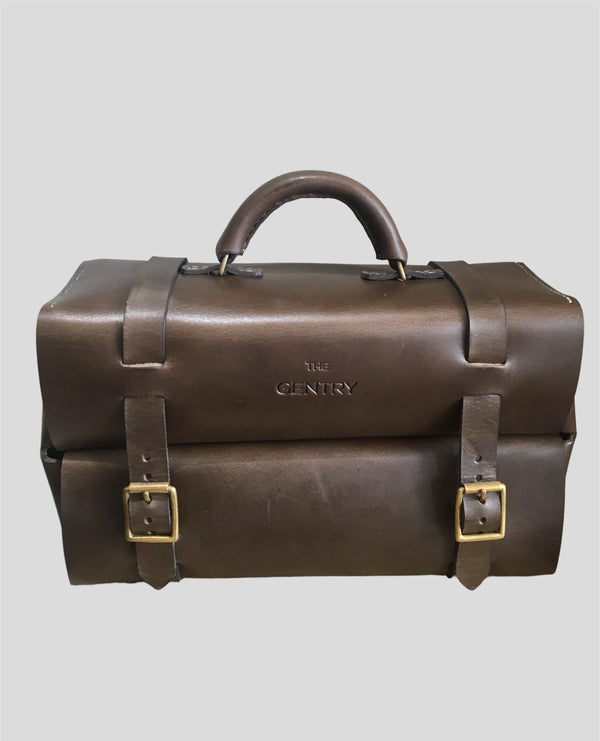 The Gentry Leather Whisky case with Glasses