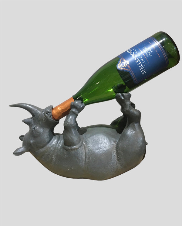 Rhino Wine Bottle Holder